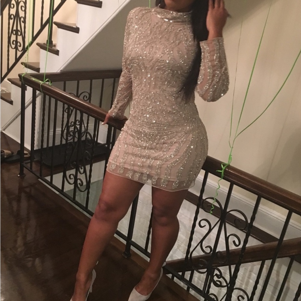 Missguided embellished dress